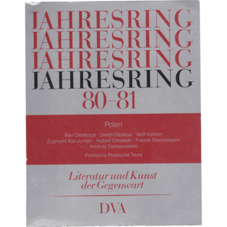 Literatur und Kunst der Gegenwart - Polen #27 Jahresring 80/81 – Literatur und Kunst der Gegenwart © Kulturkreis/Deutsche Verlags-Anstalt GmbH